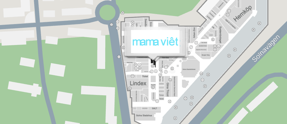 Här ligger Mama Viêt i Solna Centrum